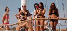 Young fun kryssning i norra Adriatiska havet