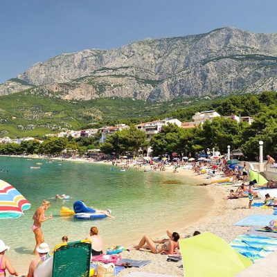 Beach, Tucepi, Makarska, Croatia
