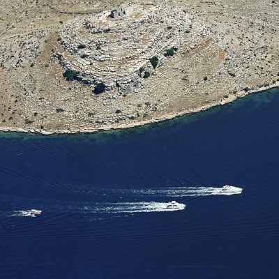Kornati archipelago boats