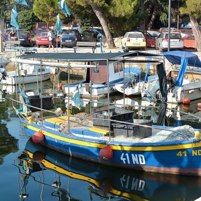 Novigrad, Istria, fishing boat