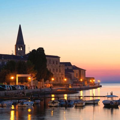Porec, view of the old town