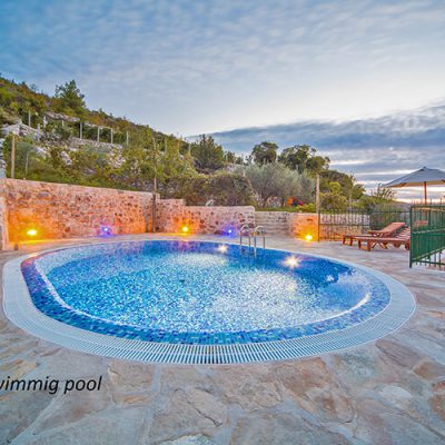 Villa with pool, Oslje - Topolo
